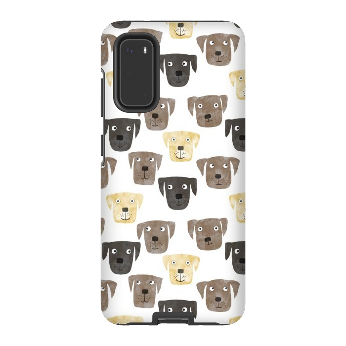 Galaxy S20 StrongFit Labrador Retriever Dogs by Nic Squirrell