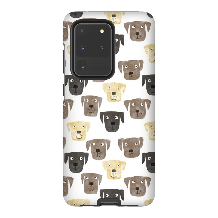 Galaxy S20 Ultra StrongFit Labrador Retriever Dogs by Nic Squirrell