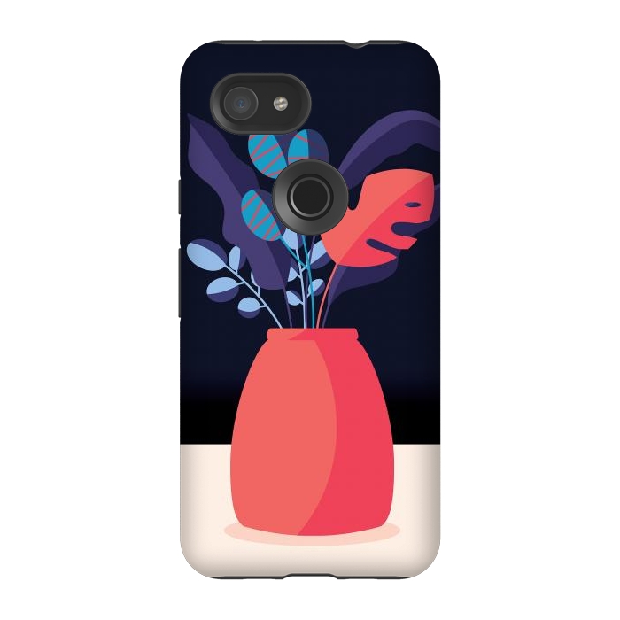 Pixel 3A StrongFit Night Flowers by Jelena Obradovic