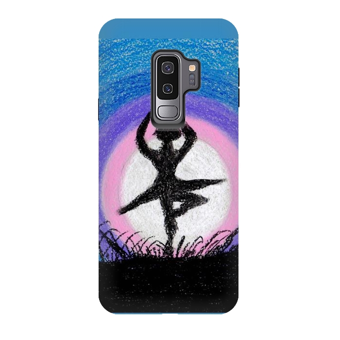 Galaxy S9 plus StrongFit Ballerina  by ArtKingdom7