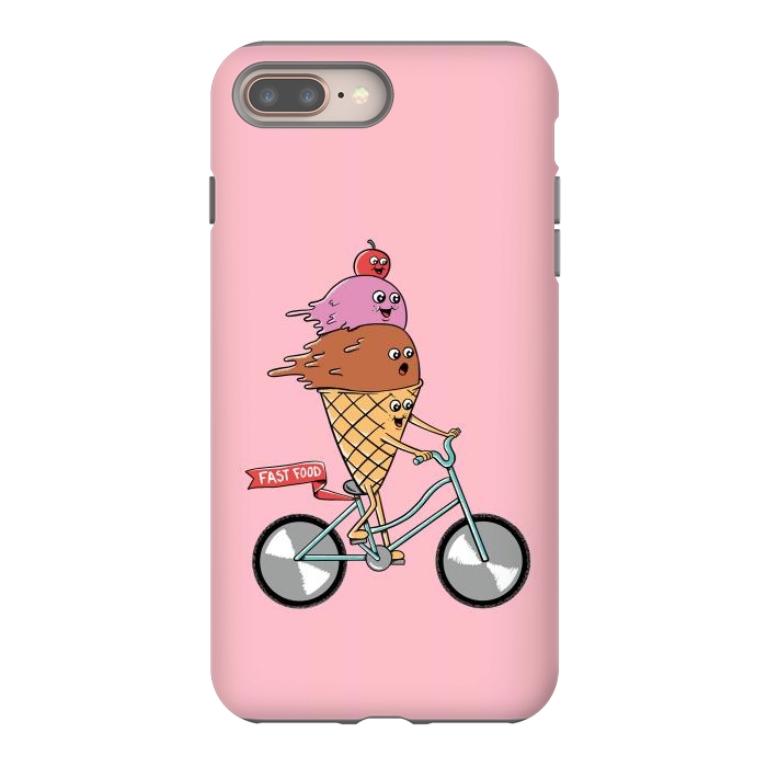 iPhone 7 plus StrongFit Ice cream fast food rose by Coffee Man