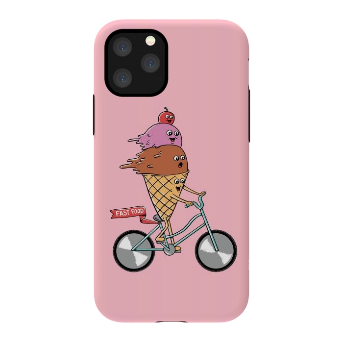 iPhone 11 Pro StrongFit Ice cream fast food rose by Coffee Man