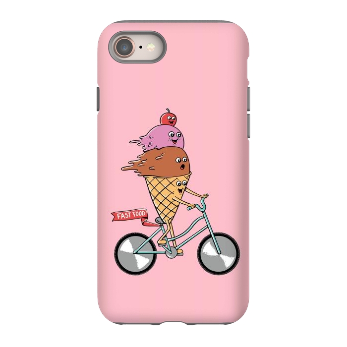 iPhone SE StrongFit Ice cream fast food rose by Coffee Man