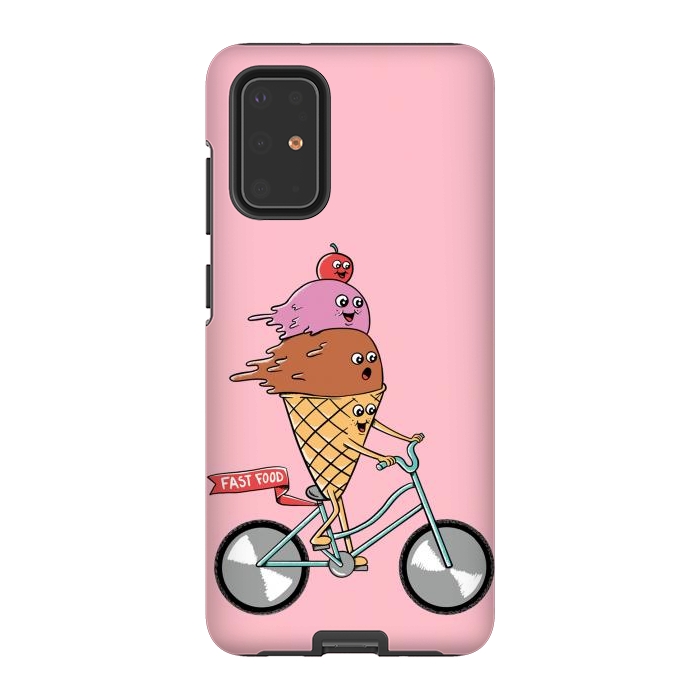 Galaxy S20 Plus StrongFit Ice cream fast food rose by Coffee Man