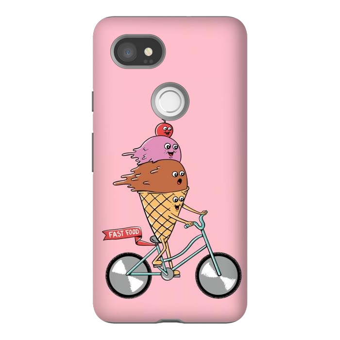 Pixel 2XL StrongFit Ice cream fast food rose by Coffee Man