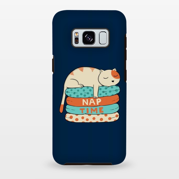 Galaxy S8 plus StrongFit Cat Nap by Coffee Man