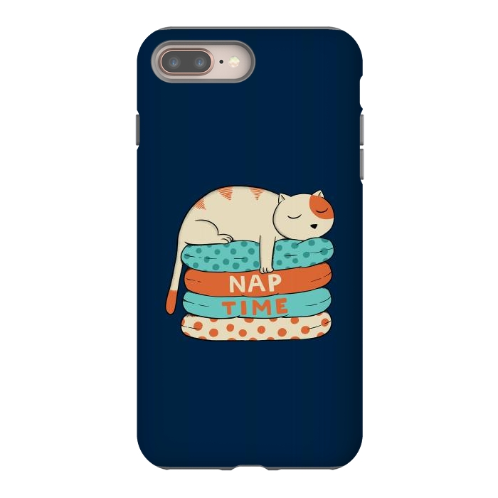 iPhone 8 plus StrongFit Cat Nap by Coffee Man
