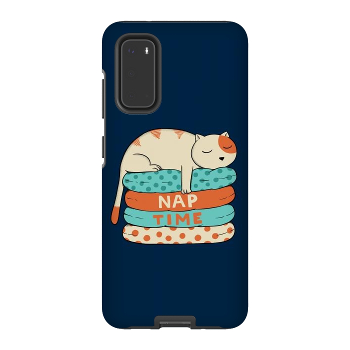 Galaxy S20 StrongFit Cat Nap by Coffee Man