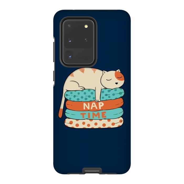 Galaxy S20 Ultra StrongFit Cat Nap by Coffee Man