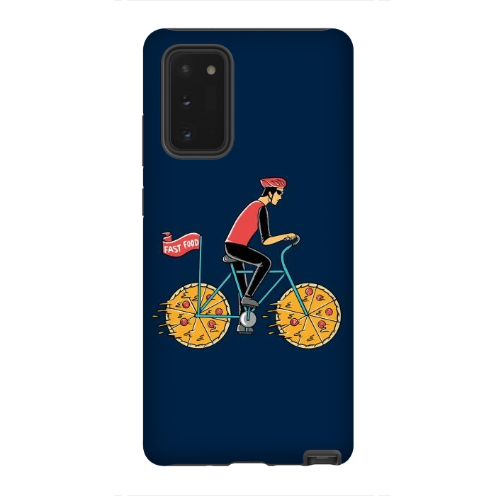 Galaxy Note 20 StrongFit Pizza Bicycle by Coffee Man