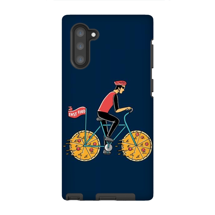 Galaxy Note 10 StrongFit Pizza Bicycle by Coffee Man