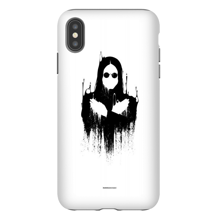 iPhone Xs Max StrongFit Prince of Darkness by Draco