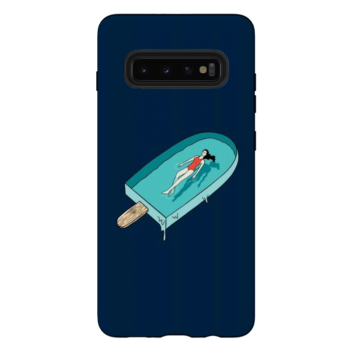Galaxy S10 plus StrongFit Afloat by Coffee Man