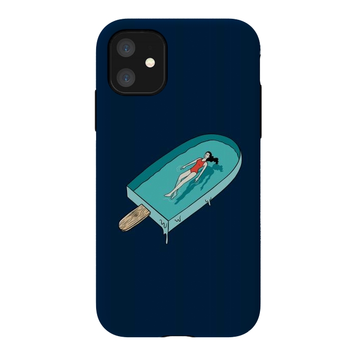 iPhone 11 StrongFit Afloat by Coffee Man