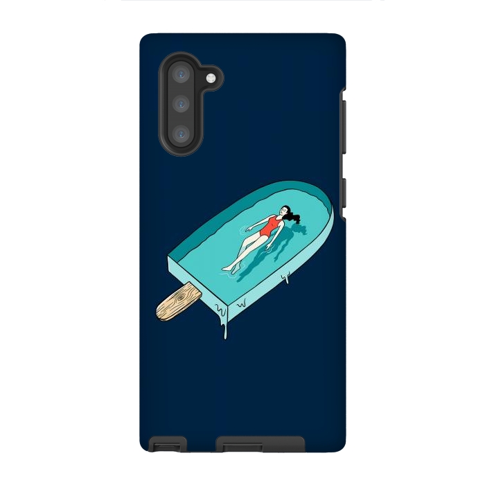 Galaxy Note 10 StrongFit Afloat by Coffee Man