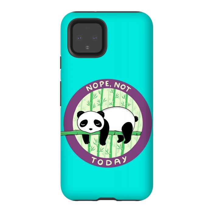 Pixel 4 StrongFit Panda by Coffee Man