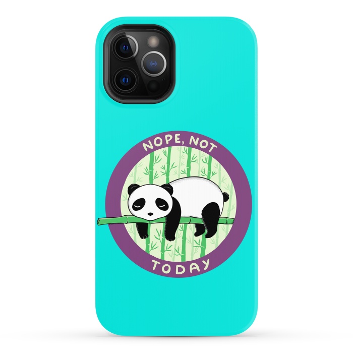 iPhone 12 Pro StrongFit Panda by Coffee Man