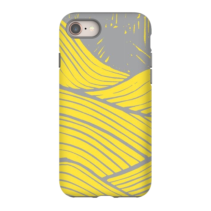 iPhone 8 StrongFit The yellow waves by Steve Wade (Swade)