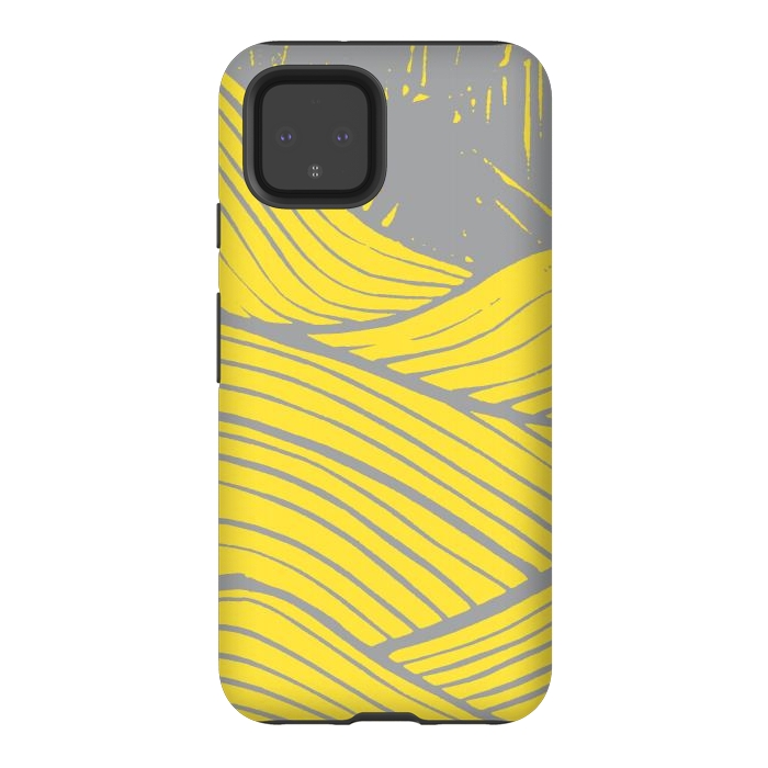 Pixel 4 StrongFit The yellow waves by Steve Wade (Swade)