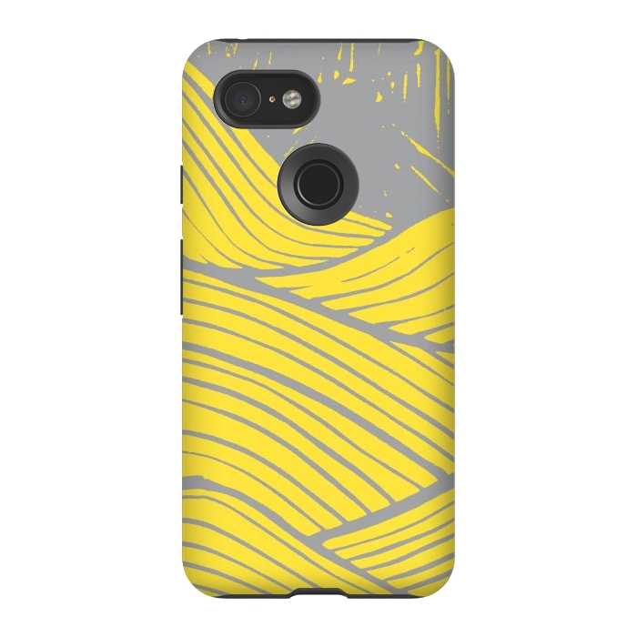 Pixel 3 StrongFit The yellow waves by Steve Wade (Swade)
