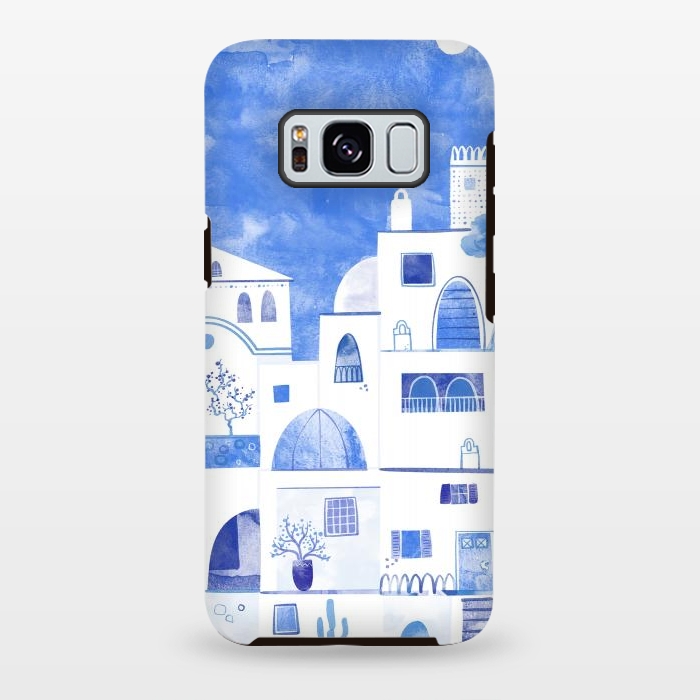 Galaxy S8 plus StrongFit Santorini by Nic Squirrell