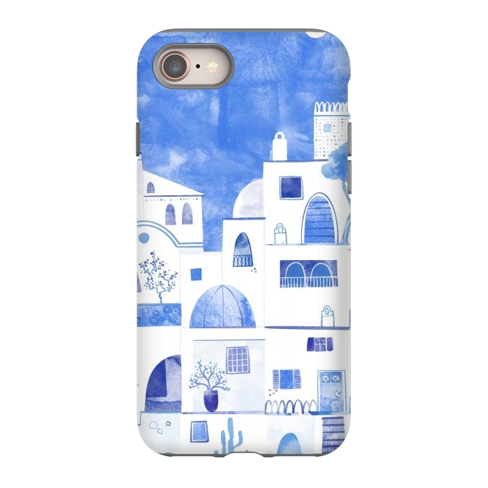 iPhone 8 StrongFit Santorini by Nic Squirrell