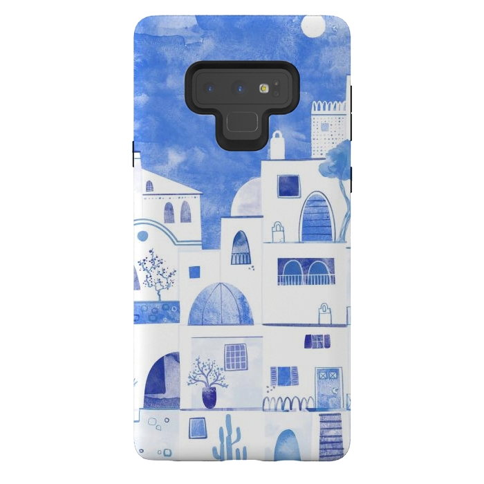 Galaxy Note 9 StrongFit Santorini by Nic Squirrell