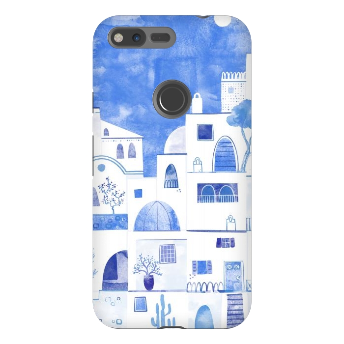 Pixel XL StrongFit Santorini by Nic Squirrell