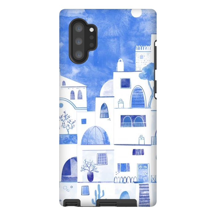 Galaxy Note 10 plus StrongFit Santorini by Nic Squirrell