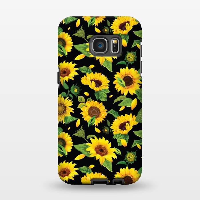 Galaxy S7 EDGE StrongFit Flower 2 by Bledi