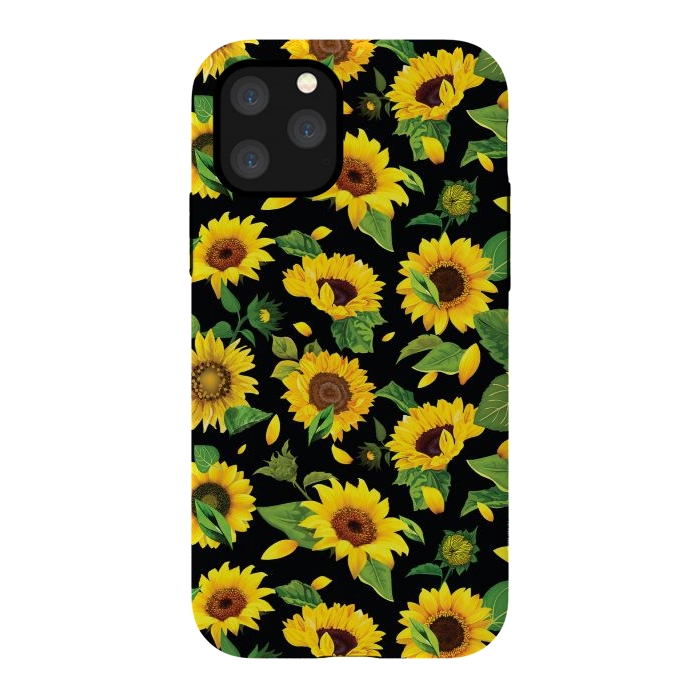 iPhone 11 Pro StrongFit Flower 2 by Bledi