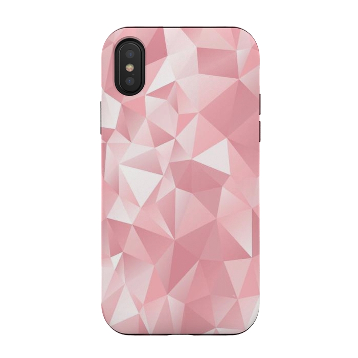 iPhone Xs / X StrongFit Pink Crystal by Martina