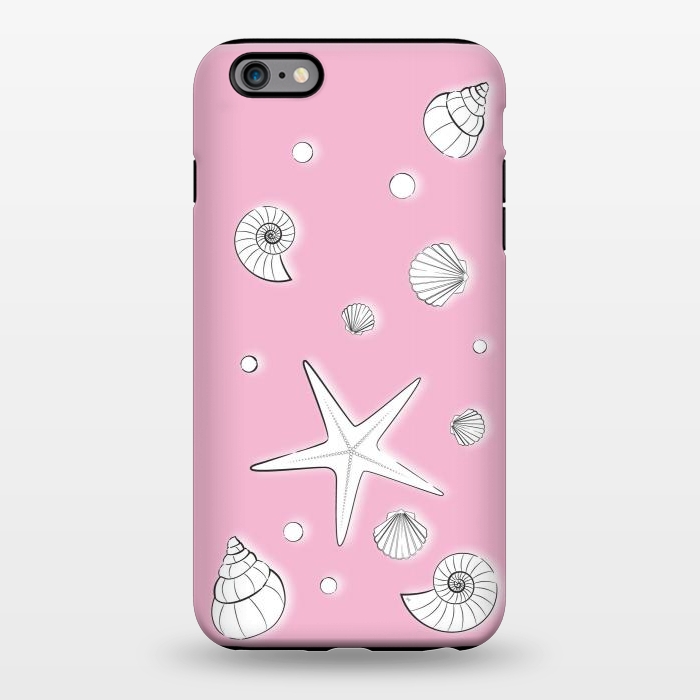 iPhone 6/6s plus StrongFit Pink Sea by Martina