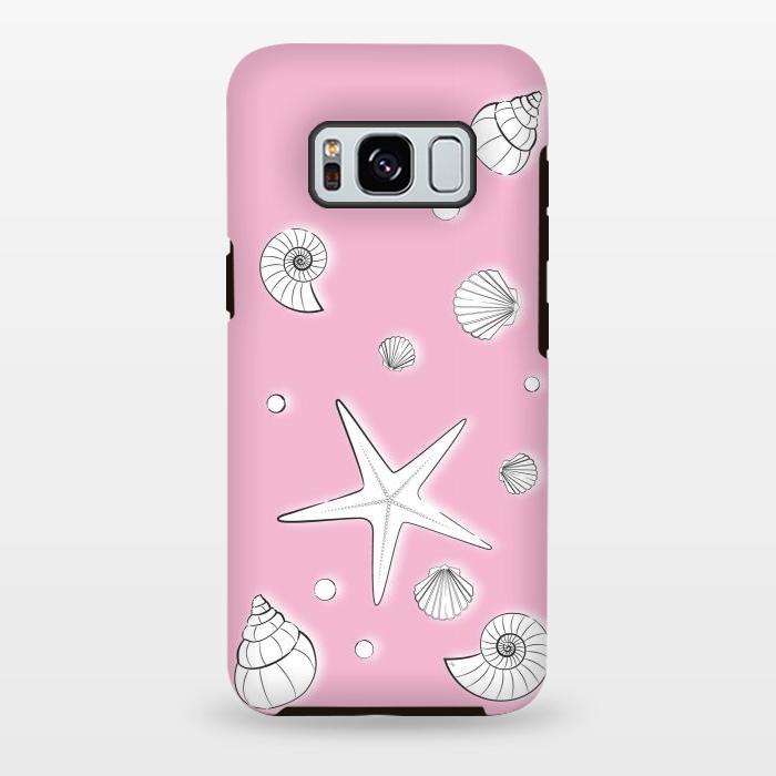 Galaxy S8 plus StrongFit Pink Sea by Martina