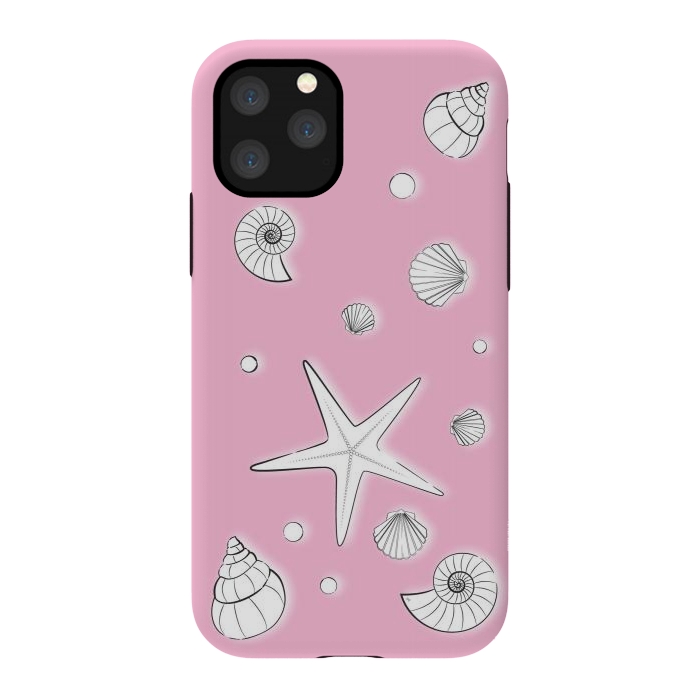 iPhone 11 Pro StrongFit Pink Sea by Martina
