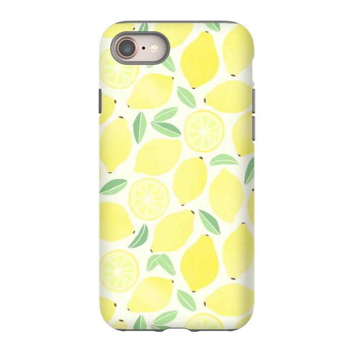 iPhone 8 StrongFit Summer Lemons by Tangerine-Tane