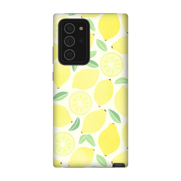 Galaxy Note 20 Ultra StrongFit Summer Lemons by Tangerine-Tane