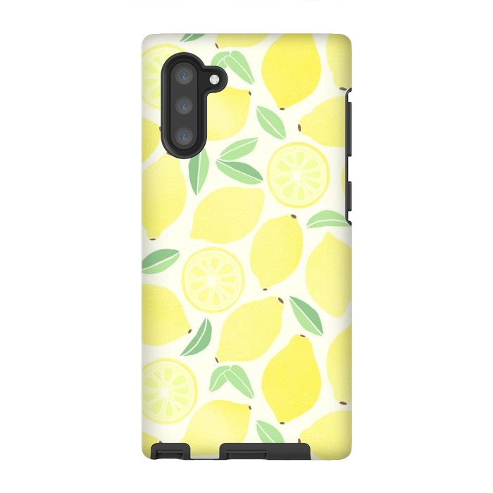 Galaxy Note 10 StrongFit Summer Lemons by Tangerine-Tane
