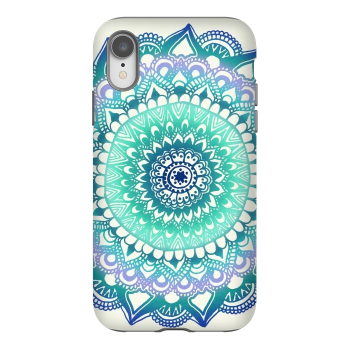 iPhone Xr StrongFit Deep Forest Flower by Tangerine-Tane