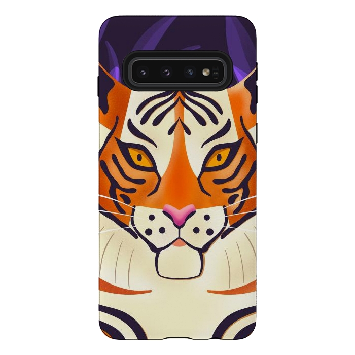 Galaxy S10 StrongFit Tiger 001 Wildlife by Jelena Obradovic