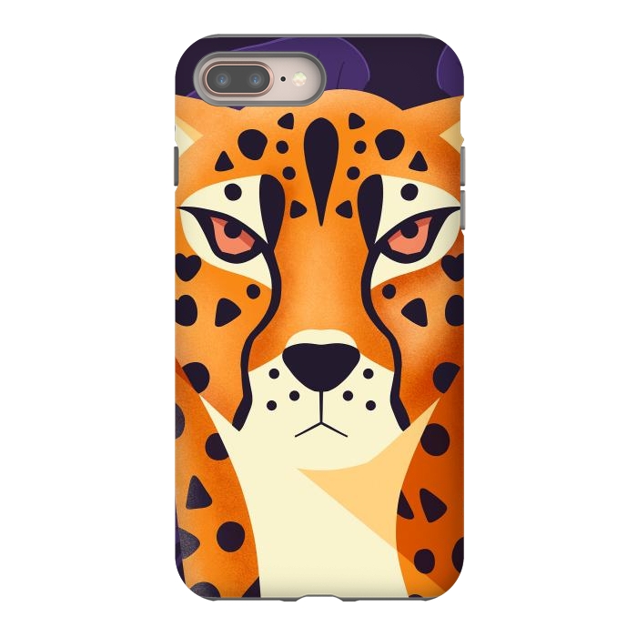 iPhone 7 plus StrongFit Wildlife 002 Cheetah by Jelena Obradovic