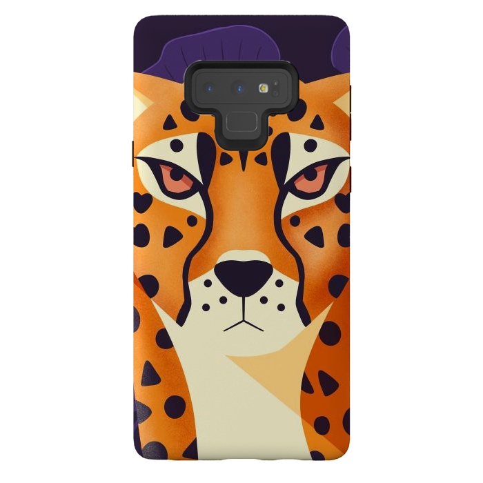 Galaxy Note 9 StrongFit Wildlife 002 Cheetah by Jelena Obradovic