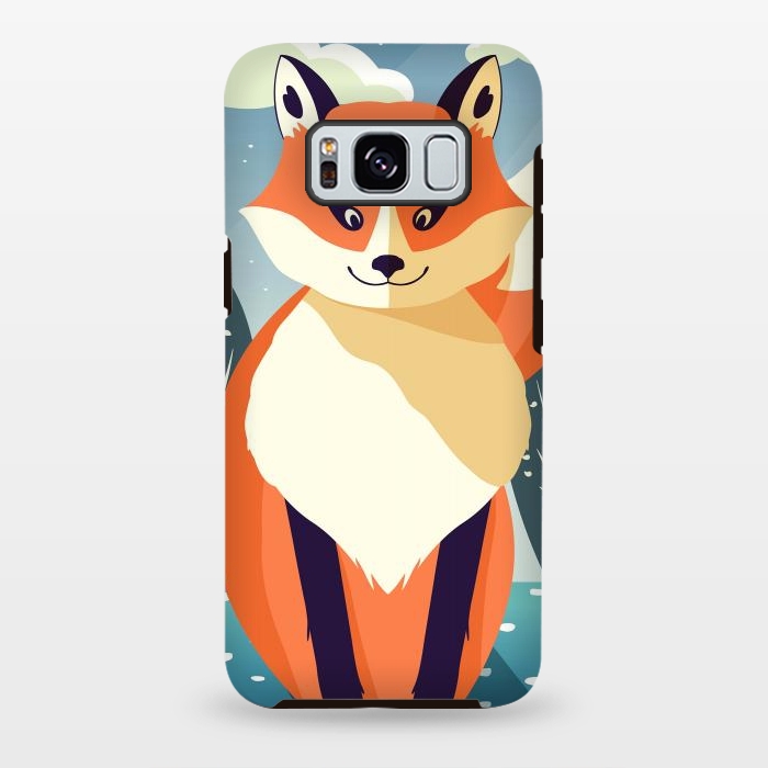 Galaxy S8 plus StrongFit Wildlife 006a Red Fox by Jelena Obradovic