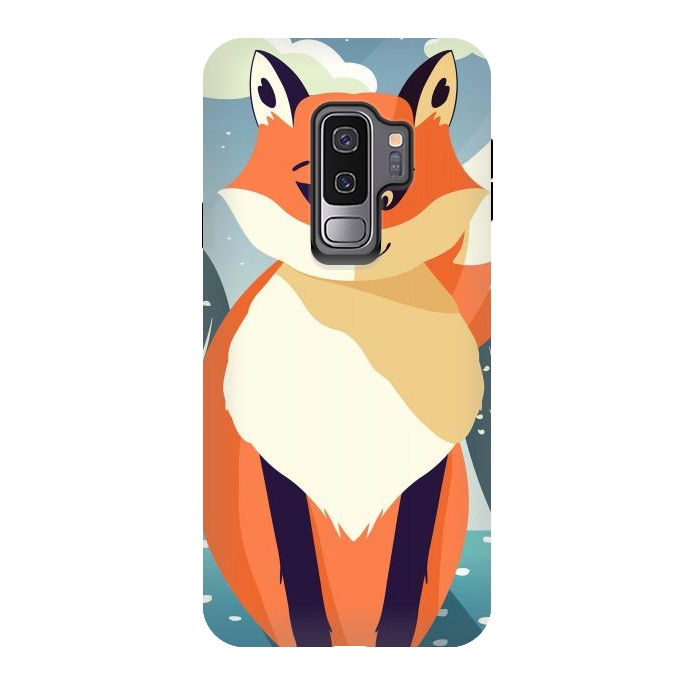 Galaxy S9 plus StrongFit Wildlife 006a Red Fox by Jelena Obradovic