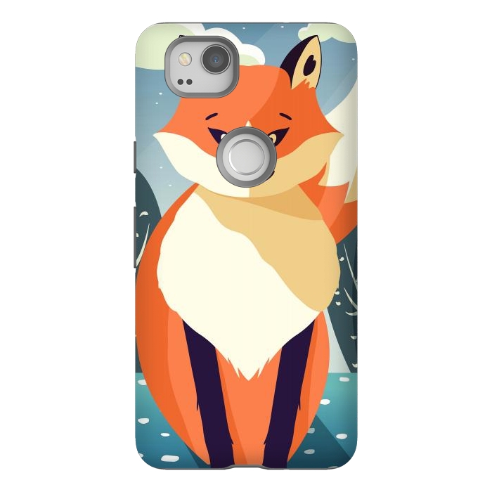 Pixel 2 StrongFit Wildlife 006a Red Fox by Jelena Obradovic