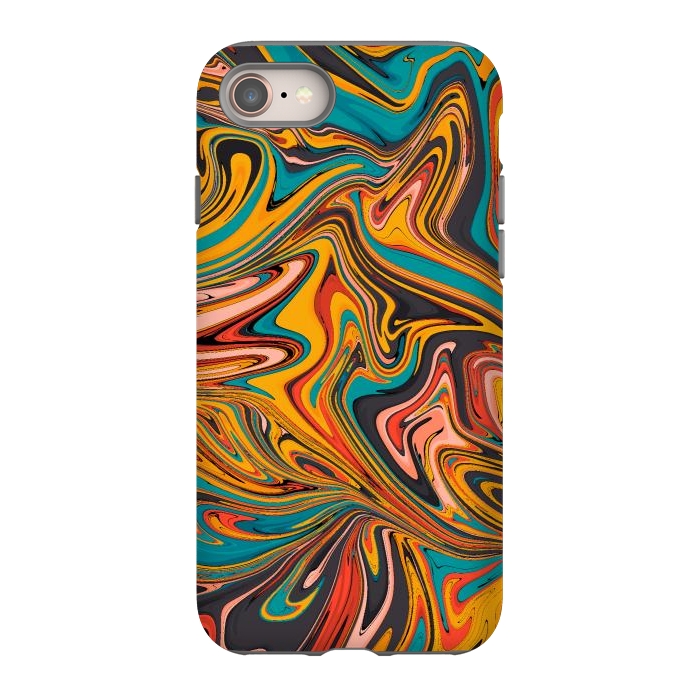 iPhone 8 StrongFit Liquid colours 1  by Steve Wade (Swade)
