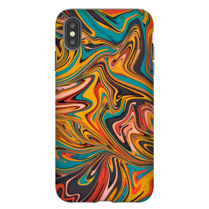 iPhone Xs Max StrongFit Liquid colours 1  by Steve Wade (Swade)