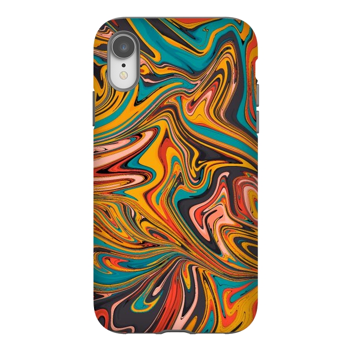 iPhone Xr StrongFit Liquid colours 1  by Steve Wade (Swade)