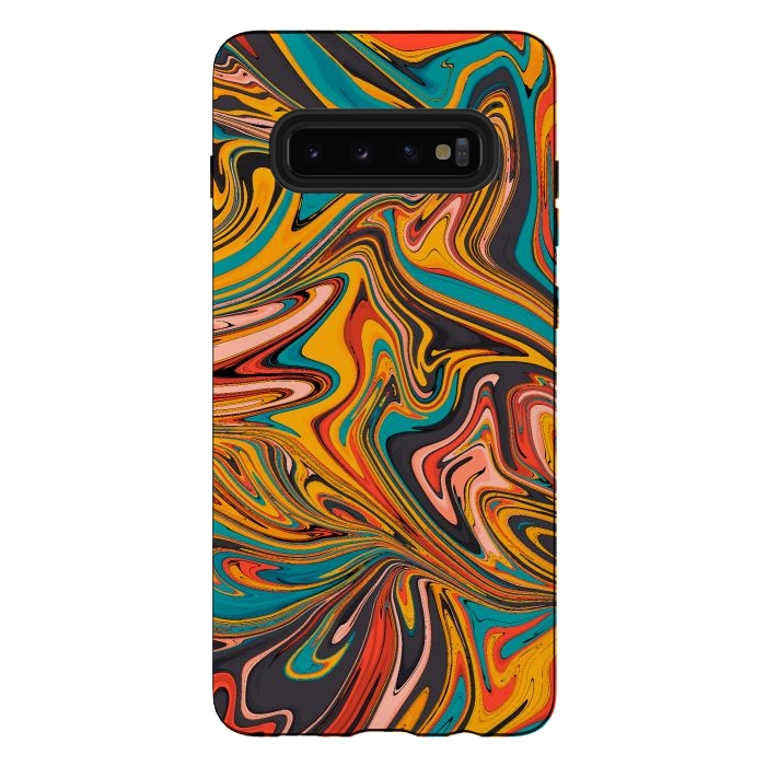Galaxy S10 plus StrongFit Liquid colours 1  by Steve Wade (Swade)
