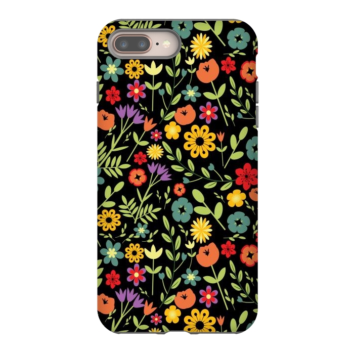 iPhone 8 plus StrongFit Beautiful Flower Garden by ArtsCase